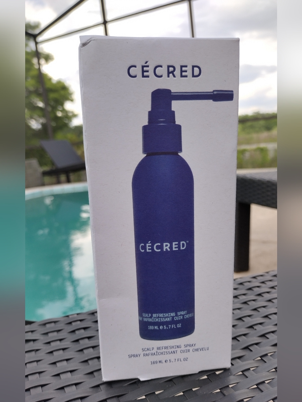 Cécred Scalp Refreshing Spray - Blue Bottle 5.7 Oz